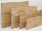 Preview: Solid wood edge glued panel Oak A/B 26mm, 2-2.4 m, finger jointed lamella, customized DIY